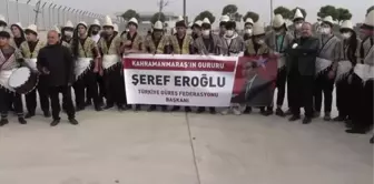 KAHRAMANMARAŞ - Güreş Federasyonu Başkanı Şeref Eroğlu, Kahramanmaraş'ta temaslarda bulundu