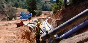 MESKİ, Gülek Mahallesi İçmesuyu Çalışmasına Devam Ediyor