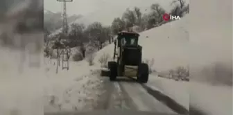 20 köy yolu kar nedeniyle ulaşıma kapandı