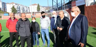 Başkan Posbıyık futbolculara moral verdi