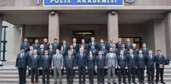 Polis Akademisi Başkanlığı, Malezya Polis Teşkilatı heyetiyle tecrübelerini paylaştı