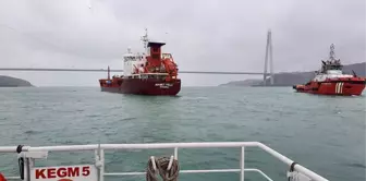 Son Dakika: Tanker arızası nedeniyle trafiğe kapatılan İstanbul Boğazı, çift yönlü olarak açıldı