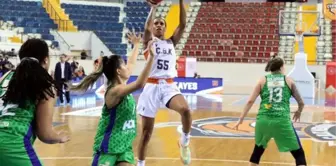 ÇBK Mersin Yenişehir Belediyesi - UMF Yapı İzmit Belediyespor: 87-50