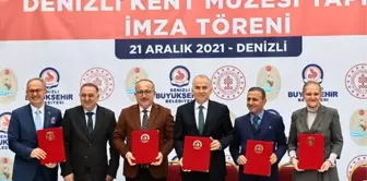 Denizli Kent Müzesi için imzalar atıldı