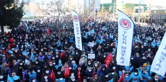 Arçelik işçilerinin de katıldığı eylemde metalciler MESS'in teklifini protesto etti