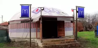 KIRKLARELİ - Kazak sanatçı Ğalamat Beisekozha, Kırklareli'ndeki otağ çadırında klip çekti