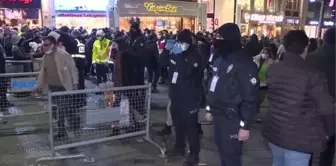 Beyoğlu'nda yılbaşı dolayısıyla güvenlik önlemleri alındı