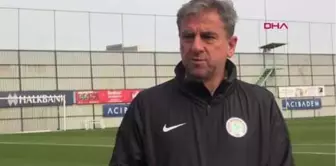 SPOR Hamza Hamzaoğlu: İyi bir başlangıç yapmak istiyoruz