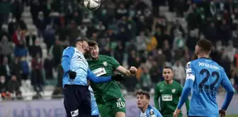 Spor Toto 1. Lig: Bursaspor: 0 Büyükşehir Belediye Erzurumspor: 0