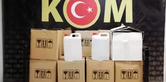 Son dakika haber: Antalya'da 635 litre sahte alkol ele geçirildi: 8 gözaltı