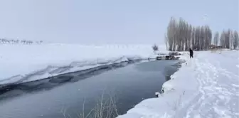 'Ova balıkçıları'nın dondurucu kış şartlarında zorlu mesaisi