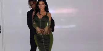 Kaylie Jenner ve Travis Scott'ın en mutlu günü! Sadece kalp emojisiyle paylaştılar