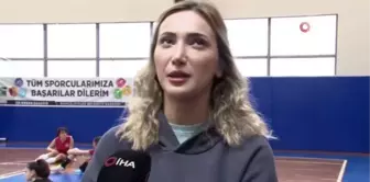 Büşra Yalçın: 'Hedefimiz Play-Off'- Bahçelievler Voleybol Kulübü oyuncusu Halime Akay: - 'Galatasaray maçı ölüm kalım maçı olacak'