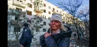 AA'nın Ukrayna'dan servis ettiği fotoğraf dünya basınında sembol oldu