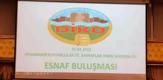 DİKO Başkanı Yüksel, esnaflarla değerlendirme toplantısı için bir araya geldi