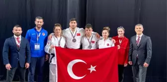 Judoda 1 gümüş, 2 bronz madalya