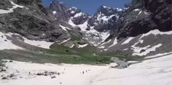 VAN/HAKKARİ - Cilo Dağları'ndaki buzulların yüzde 48'i küresel ısınma nedeniyle eridi