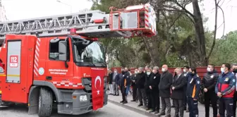 Son dakika! Manisa'da görev dönüşü kalp krizi sonucu ölen itfaiyeci defnedildi