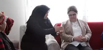 Aile ve Sosyal Hizmetler Bakanı Yanık, öldürülen üniversite öğrencisi Azra'nın ailesini ziyaret etti