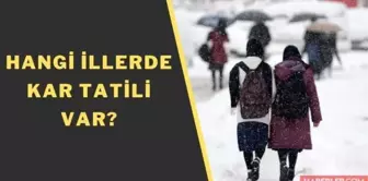 Okullar hangi illerde tatil edildi? 14 Mart 2022 hangi illerde okullar tatil? Bugün kar tatili hangi şehirlerde?