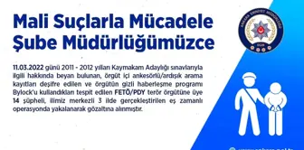 Son dakika haberleri: FETÖ/PDY terör örgütü üyelerine operasyon: 14 gözaltı