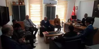 Belediye Başkanı Şahin, İlçe Emniyet Müdürlüğü'nü ziyaret etti