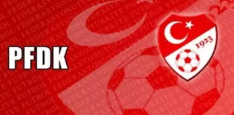 Son dakika! PFDK kararları açıklandı