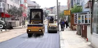 Bandırma Belediyesi yol çalışmalarını hızlandırdı