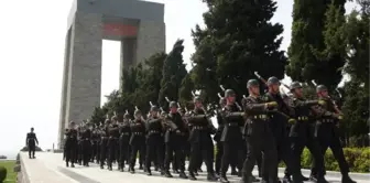 ÇANAKKALE KARA SAVAŞLARI'NIN 107'NCİ YILI TÖRENİ PROVASI YAPILDI