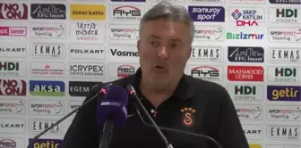 Galatasaray maçının ardından