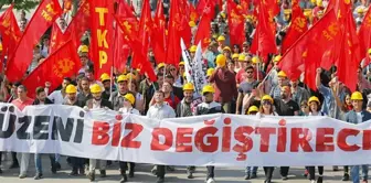 Tkp, 1 Mayıs'ta 33 Noktada Katılacağı Mitinglerin Buluşma Noktaları ve Saatlerini Duyurdu