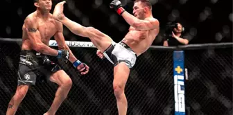 Son yılların en iyi nakavtı geldi! Micheal Chandler attığı tekme ile Tony Ferguson'u bayılttı