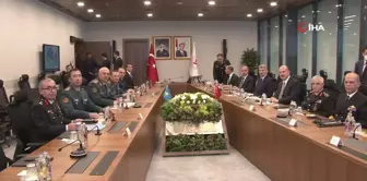 Bakan Soylu, Kazakistan Savunma Bakanı Orgeneral Ruslan Jaksylkov'u kabul etti