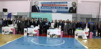 Özel Eğitim Okullarına spor malzemesi dağıtıldı