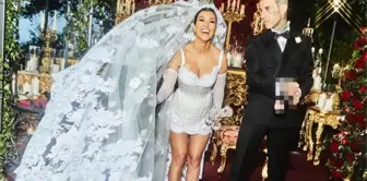 Kourtney Kardashian ve Travis Barker'in milyonluk düğününde dağıtılan makarna porsiyonu alay konusu oldu