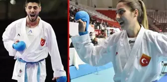 Avrupa Karate Şampiyonası'nda Erman Eltemur ve kardeşi Eda Eltemur altın madalya kazandı