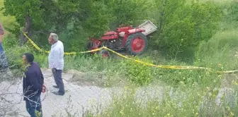 Sivas'ta devrilen traktördeki 1 kişi öldü, 1 kişi yaralandı