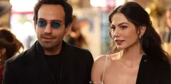 Demet Özdemir ve Buğra Gülsoy'un Dünyayla Benim Aramda dizisinden ilk kareler yayınlandı