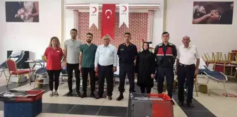 Ormanlı jandarma için kan verdi