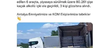 Kaçak içkide gözaltına alınan 4 kişiye adli kontrol ve ev hapsi cezası