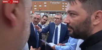 AKP'li Mahir Ünal'ın Kahramanmaraş'taki Ziyaretinde Polis, Soru Sormak İsteyen Gazeteciyi Engelledi