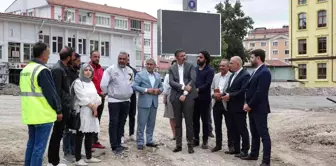 Meydan projesinde çalışmalar hızla devam ediyor