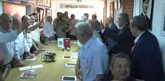 Tunç Soyer ve Oğuz Kaan Salıcı'dan Konyalılar Federasyonu'na Ziyaret