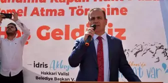 Hakkari Kapalı Halk Pazarı'nın temeli dualarla atıldı