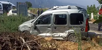 Manisa'da bayram günü korkutan kaza: 10 yaralı