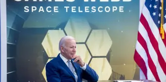 Biden, James Webb teleskobunun çektiği ilk tam renkli fotoğrafı kamuoyuyla paylaştı