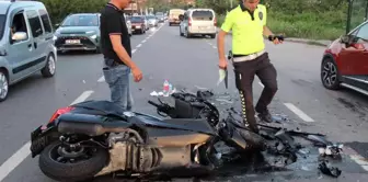 Son dakika haberi... Otomobil ile motosiklet çarpıştı: 2 yaralı