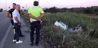 Son dakika haber: Burhaniye'de iki araç şarampole yuvarlandı: 7 yaralı