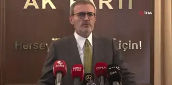 AK Parti Grup Başkanvekili Mahir Ünal: 'Bu ülkenin Cumhurbaşkanı ile ilgili konuşurken her şeyden önce hadlerini bilecekler'