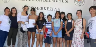 Karaburun'da Çocukların Yaz Okulu Keyfi